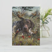 ドイツ語のポインタ 招待状 (スタンド正面)