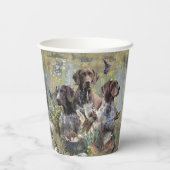 ドイツ語のポインタ 紙コップ (裏面)