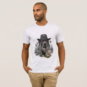 ドイツ語のポインタ Tシャツ (正面フル)