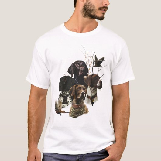 ドイツ語のポインタ Tシャツ (正面)
