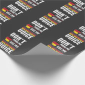 ドイツ語の声を使わせない ラッピングペーパー (角)