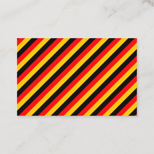 ドイツ語の巧妙な名刺 名刺 (裏面)