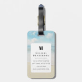 ドイツ語の短いポインタの荷物タグ ラゲッジタグ (裏面縦)