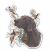 ドイツ語の短いポインタ シール (正面)