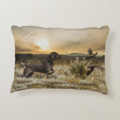 ドイツ語の短いポインタ(GSP) アクセントクッション (裏面)