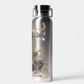 ドイツ語の短いポインタ(GSP) ウォーターボトル (背面)