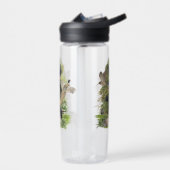 ドイツ語の短いポインタ(GSP) ウォーターボトル (左面)