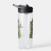 ドイツ語の短いポインタ(GSP) ウォーターボトル (右面)