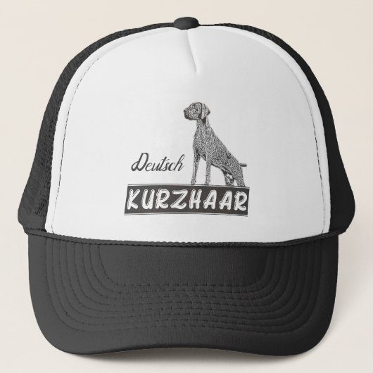 ドイツ語の短いポインタ(GSP) キャップ (正面)