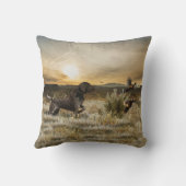 ドイツ語の短いポインタ(GSP) クッション (裏面)