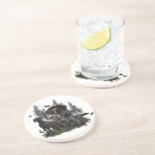 ドイツ語の短いポインタ(GSP) コースター (側面)