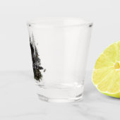 ドイツ語の短いポインタ(GSP) ショットグラス (右)