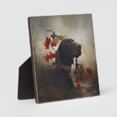 ドイツ語の短いポインタ(GSP) フォトプラーク (正面)