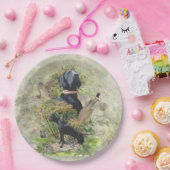 ドイツ語の短いポインタ(GSP) ペーパープレート (パーティー)