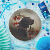 ドイツ語の短いポインタ(GSP) ペーパープレート (パーティー)