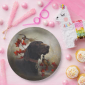 ドイツ語の短いポインタ(GSP) ペーパープレート (パーティー)