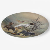 ドイツ語の短いポインタ(GSP) ペーパープレート (アングル)