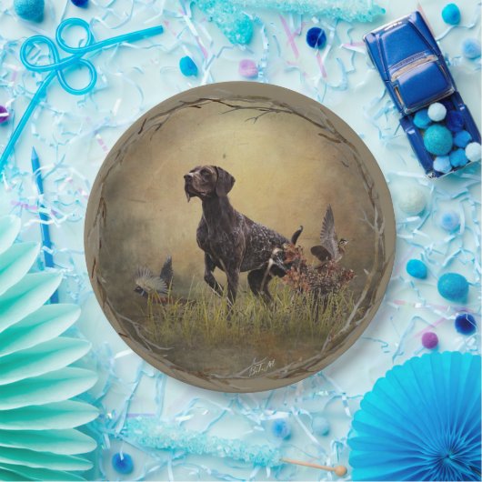 ドイツ語の短縮型ポインタ紙プレート ペーパープレート (パーティー)