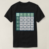 ドイツ語の記事 Tシャツ (デザイン正面)