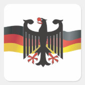 ドイツ語の記号 スクエアシール (正面)