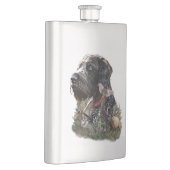 ドイツ語の金髪のポインタ フラスク (右)