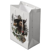 ドイツ語の金髪ポインタ中抱き枕 ミディアムペーパーバッグ (正面アングル)