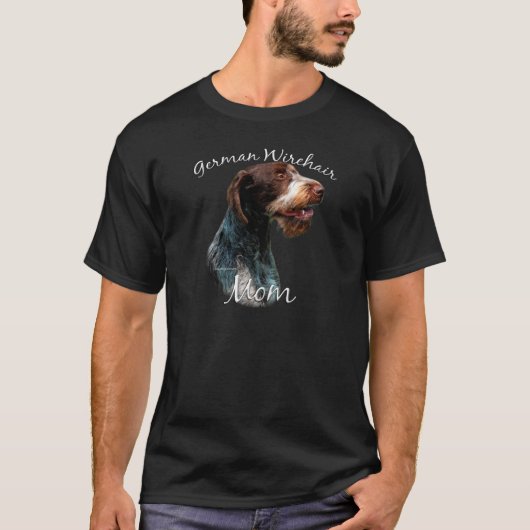 ドイツ語の金髪ポインタ母2 Tシャツ (正面)
