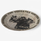 ドイツ語の金髪ポインタ紙プレート ペーパープレート (アングル)