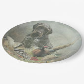 ドイツ語の金髪ポインタ紙プレート ペーパープレート (アングル)