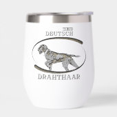 ドイツ語の金髪ポインタ (左面)