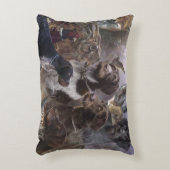 ドイツ語の金髪ポインタ アクセントクッション (正面(垂直))