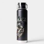 ドイツ語の金髪ポインタ ウォーターボトル (背面)