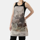 ドイツ語の金髪ポインタ エプロン (インサイチュ)