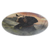 ドイツ語の金髪ポインタ カッティングボード (角)