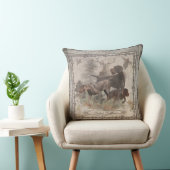 ドイツ語の金髪ポインタ クッション (椅子)