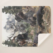 ドイツ語の金髪ポインタ シェルパブランケット (正面(横))