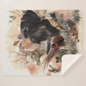 ドイツ語の金髪ポインタ シェルパブランケット (正面(横))