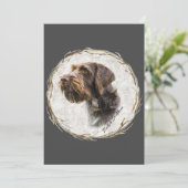 ドイツ語の金髪ポインタ シーズンカード (スタンド正面)