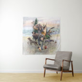 ドイツ語の金髪ポインタ タペストリー (インサイチュ)