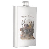 ドイツ語の金髪ポインタ フラスク (右)