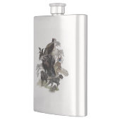 ドイツ語の金髪ポインタ フラスク (左)