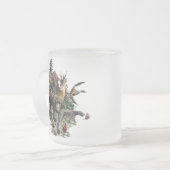 ドイツ語の金髪ポインタ フロストグラスマグカップ (正面左)