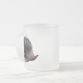 ドイツ語の金髪ポインタ フロストグラスマグカップ (正面左)