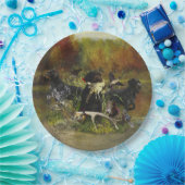 ドイツ語の金髪ポインタ ペーパープレート (パーティー)