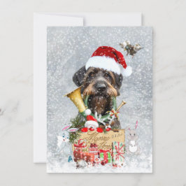 ドイツ語の金髪ポインタ、ボア狩りカード カード