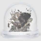 ドイツ語の金髪ポインタ，狩り (裏面)