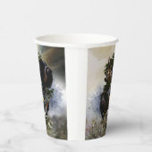 ドイツ語の金髪ポインタ 紙コップ (右)