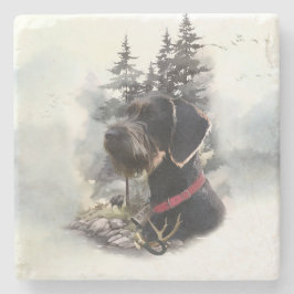 ドイツ語の金髪ポインタ、GWP ストーンコースター