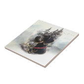 ドイツ語の金髪ポインタ、GWP タイル (側面)