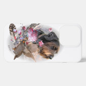 ドイツ語の金髪ポインタ iPhoneケース (裏面横)